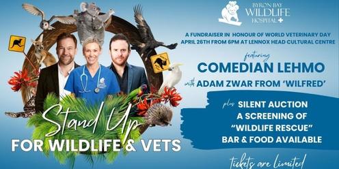 Stand Up For Wildlife and Vets Fundraiser for Byron Bay Wildlife Hospital