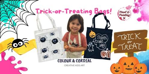 Trick-or-Treat Bags - Junior Sip & Paint @ The General Collective