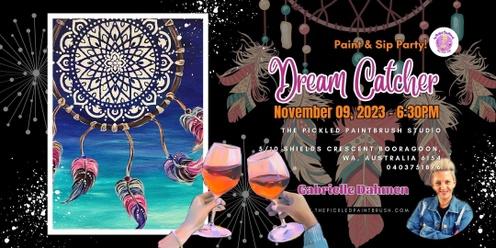 Paint & Sip Party - Dream Catcher - November 09, 2023
