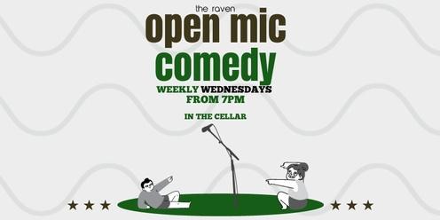 Weekly Wednesday Open Mic Comedy