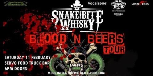 Snake Bite Whisky // Blood 'N Beers Tour - The Servo, Port Kembla