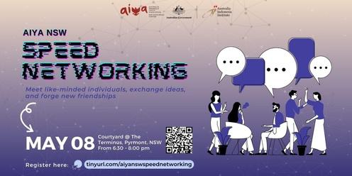 Speed Networking AIYA NSW: Evening of games and lively conversations