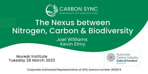 Carbon, Nitrogen and Biodiversity Matrix with Joel Williams 