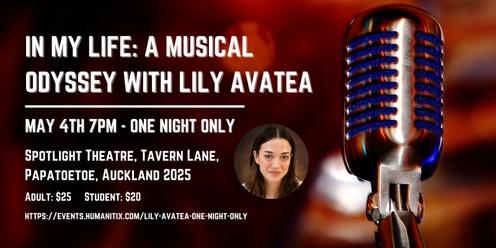 In My Life: A One Night Only Musical Odyssey with Lily Avatea
