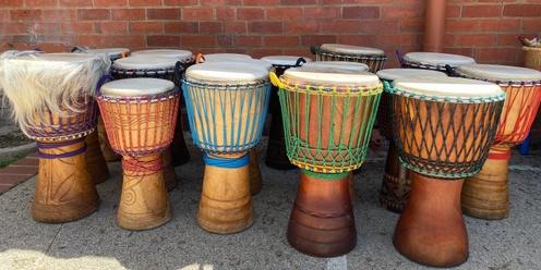 ALBURY/WODONGA Community Drumming (Apr-May 24)