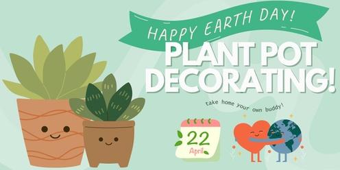 Earth Day 🌏🪴Plant Pot Painting!