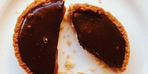 Chocolate and Caramel Tart Baking Class (Plant-Based)- Ma Petite Pâtisserie