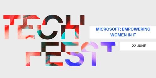 UTS Tech Festival 2023 - Microsoft: Empowering Women in IT