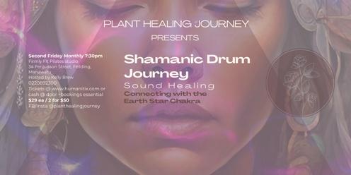 Shamanic Drum Journey -Sound Healing Connecting with the Earth Star Chakra.