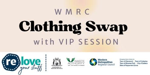 WMRC Clothing Swap with VIP session