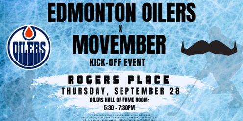 Movember X Edmonton Oilers Kick-Off at Rogers Place