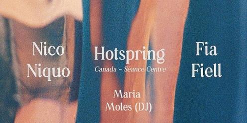 Fia Fiell / Hotspring / Nico Niquo / Maria Moles @ Avalon The Bar