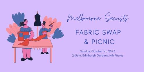 Melbourne Sewists Fabric Swap & Picnic