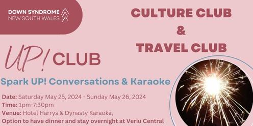 UP! Club Culture Club: Spark UP! Conversations & Karaoke