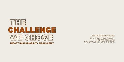 'The Challenge We Chose' Networking Dinner