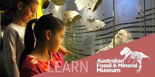 Australian Fossil & Mineral Museum School Booking Request