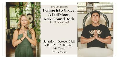Falling into Grace: A Full Moon Reiki Sound Bath with Christina Hand + CBD (Costa Mesa)