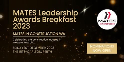MATES Leadership Awards Breakfast 2023 - MATES WA