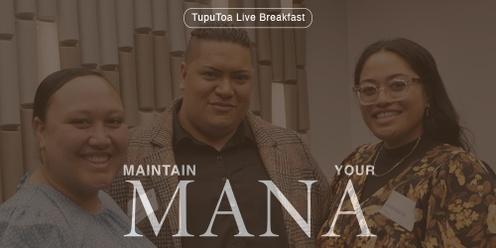 TupuToa Live Breakfast 2023: Wellington