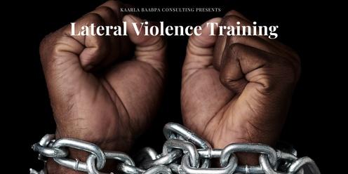 Lateral Violence Training