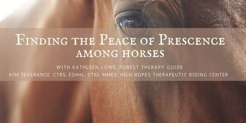Finding the Peace of Presence Among Horses