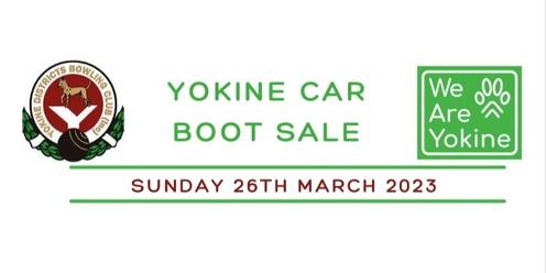 Yokine Car Boot Sale March 2023  - Seller Registration