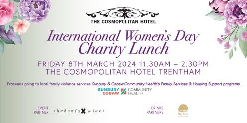 International Women's Day Charity Lunch 2024 @ The Cosmopolitan Hotel