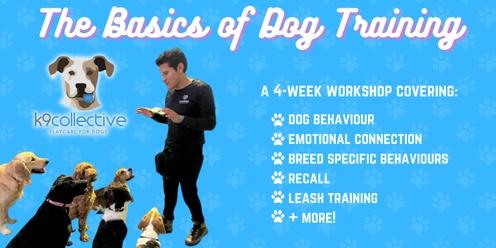 The Basics of Dog Training: A 4-week Workshop by K9 Collective