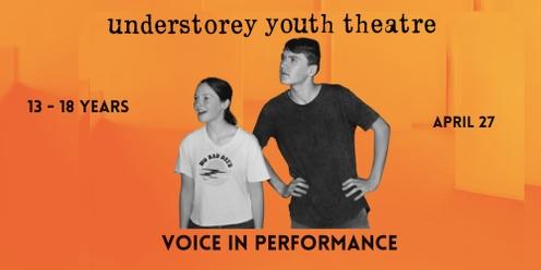 Voice in Performance USYT Autumn Workshops