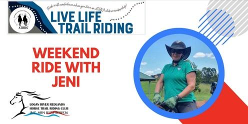 Trail Ride - Wickham Timber Reserve with Jeni