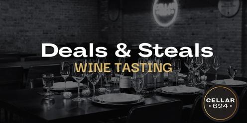 Deals & Steals Wine Tasting