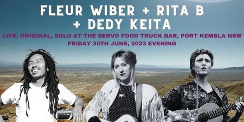 Fleur Wiber 'Parramatta River' Album Launch w/ Rita B + Dedy Keita
