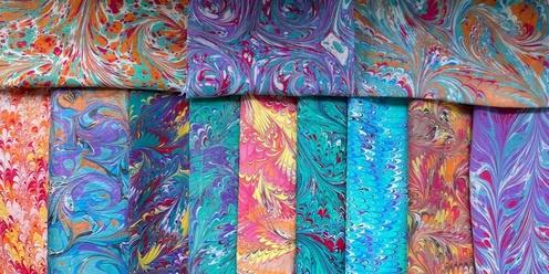 Introduction to Fabric Marbling - 2.30pm Workshop