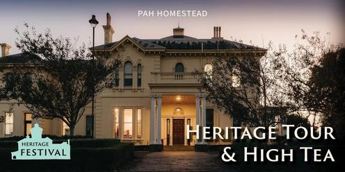 Heritage Tour of Pah Homestead by Trish Northey and High Tea