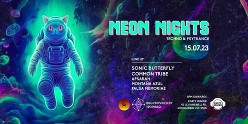 Neon Nights w/ Sonic Butterfly, Common Tribe and more