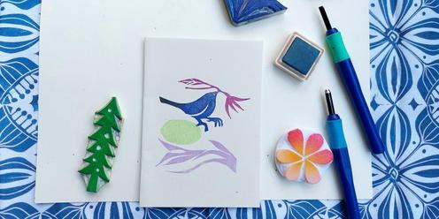 WORKSHOP | Stamp Carving for Fabric Design with Kay Watanabe June