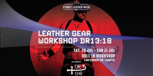 Leather gear workshop
