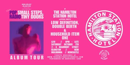 Pop Radio 'Small Steps, Tiny Doors' Album Launch Tour w/ Low Definition, Double Berth & Household Item One