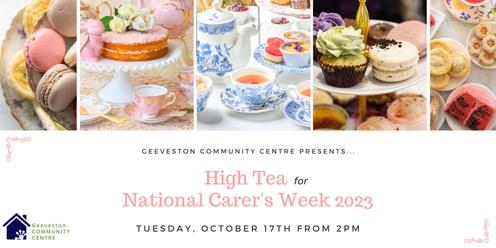 GeCo High Tea for National Carer's Week 2023