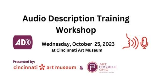 Audio Description Training Workshop