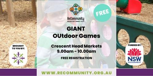 Giant Outdoor Games | CRESCENT HEAD