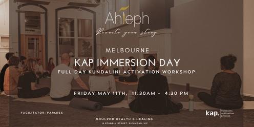 Melbourne:  KAP Immersion Day - Kundalini Activation ONE DAY Workshop  