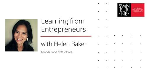 Learning from Entrepreneurs with Helen Baker 