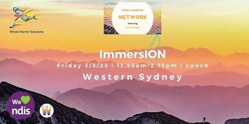 Western Sydney Whole Warrior Network ImmersION - professional disability networking luncheon