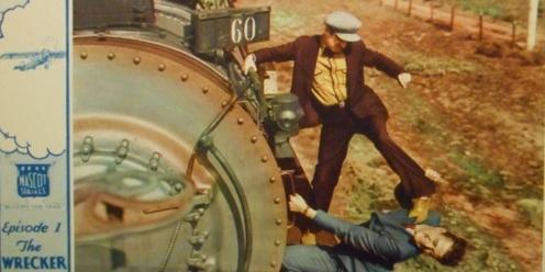 SATURDAY MATINEE FOR MCGOWAN'S BIRTHDAY: "THE HURRICANE EXPRESS" on 16 mm