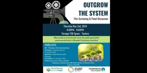 Outgrow the System - Film Screening & Panel Discussion
