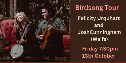 Felicity Urquhart and Josh Cunningham (Waifs)-Birdsong Tour