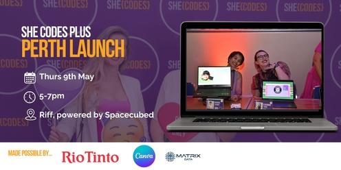 She Codes Plus - Perth Launch event