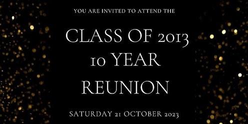 Class of 2013 - 10 Year Reunion