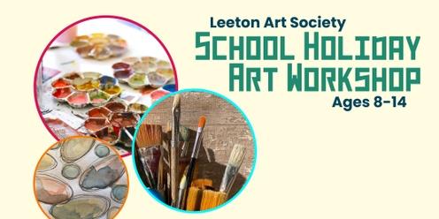 School Holiday Art Workshop with Kathy Little